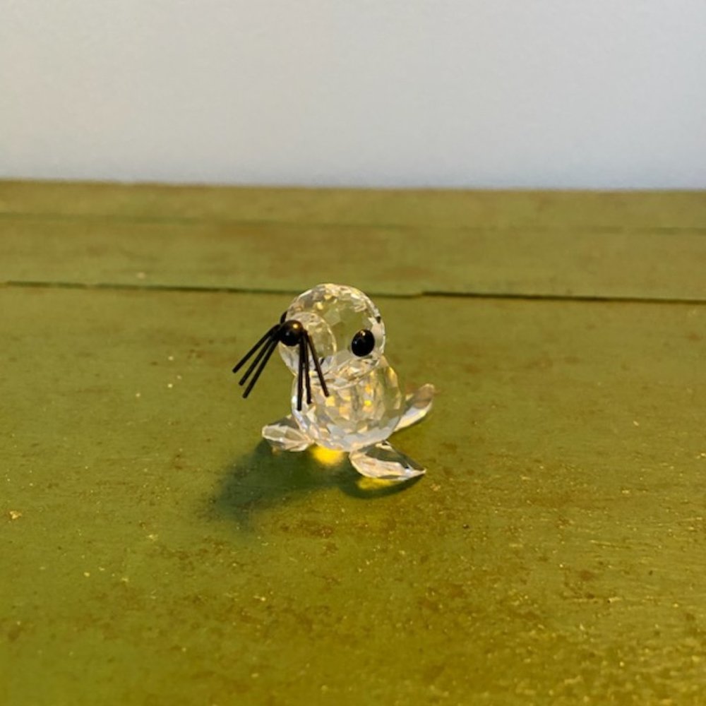 Swarovski Crystal Baby Seal